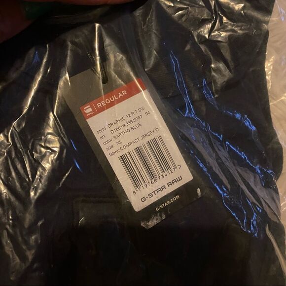 New G Star Raw graphic 12 R t shirt - Picture 5 of 7